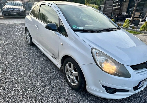 Opel Corsa cena 12500 przebieg: 155000, rok produkcji 2008 z Częstochowa małe 67